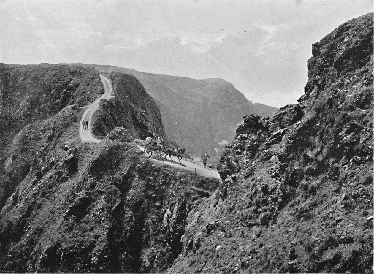 La Coupee, Sark, c1896 da Carl Norman