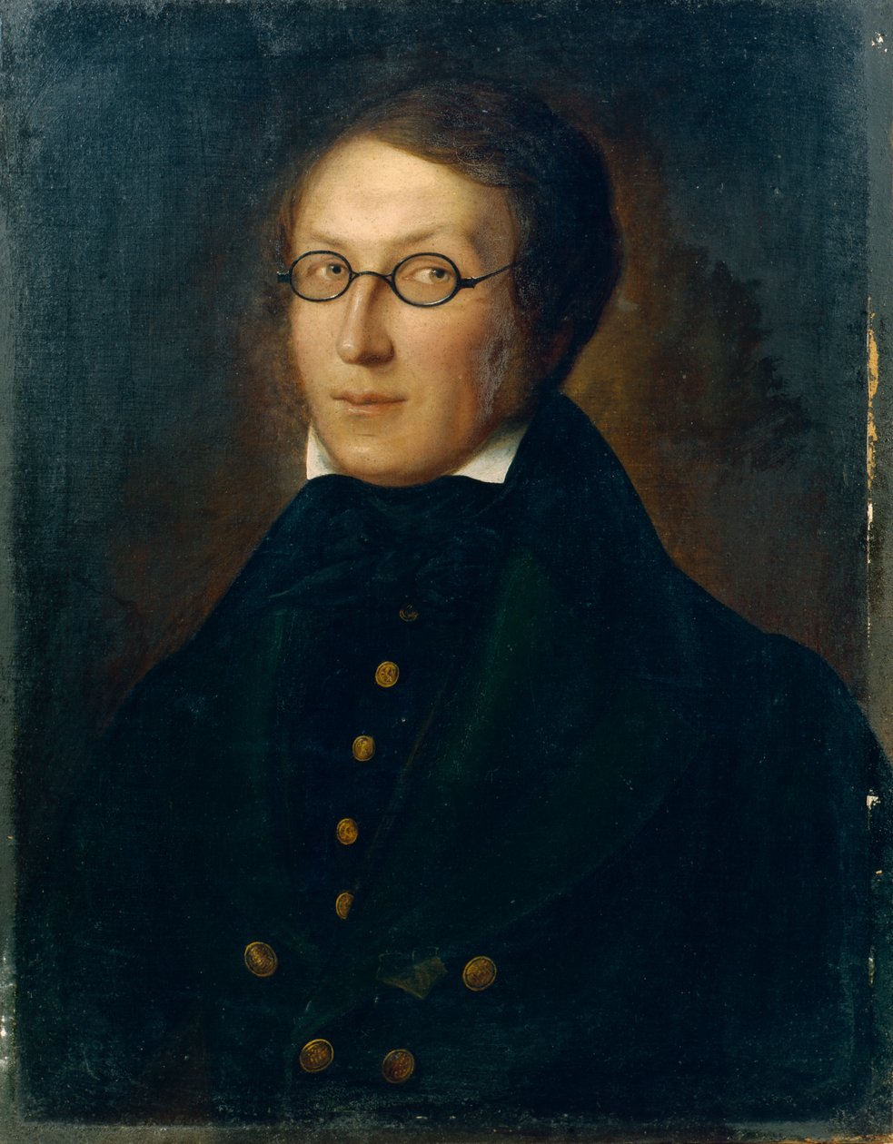 Autore Henrik Wergeland, 1830 circa (dipinto) da Carl Peter Lehmann