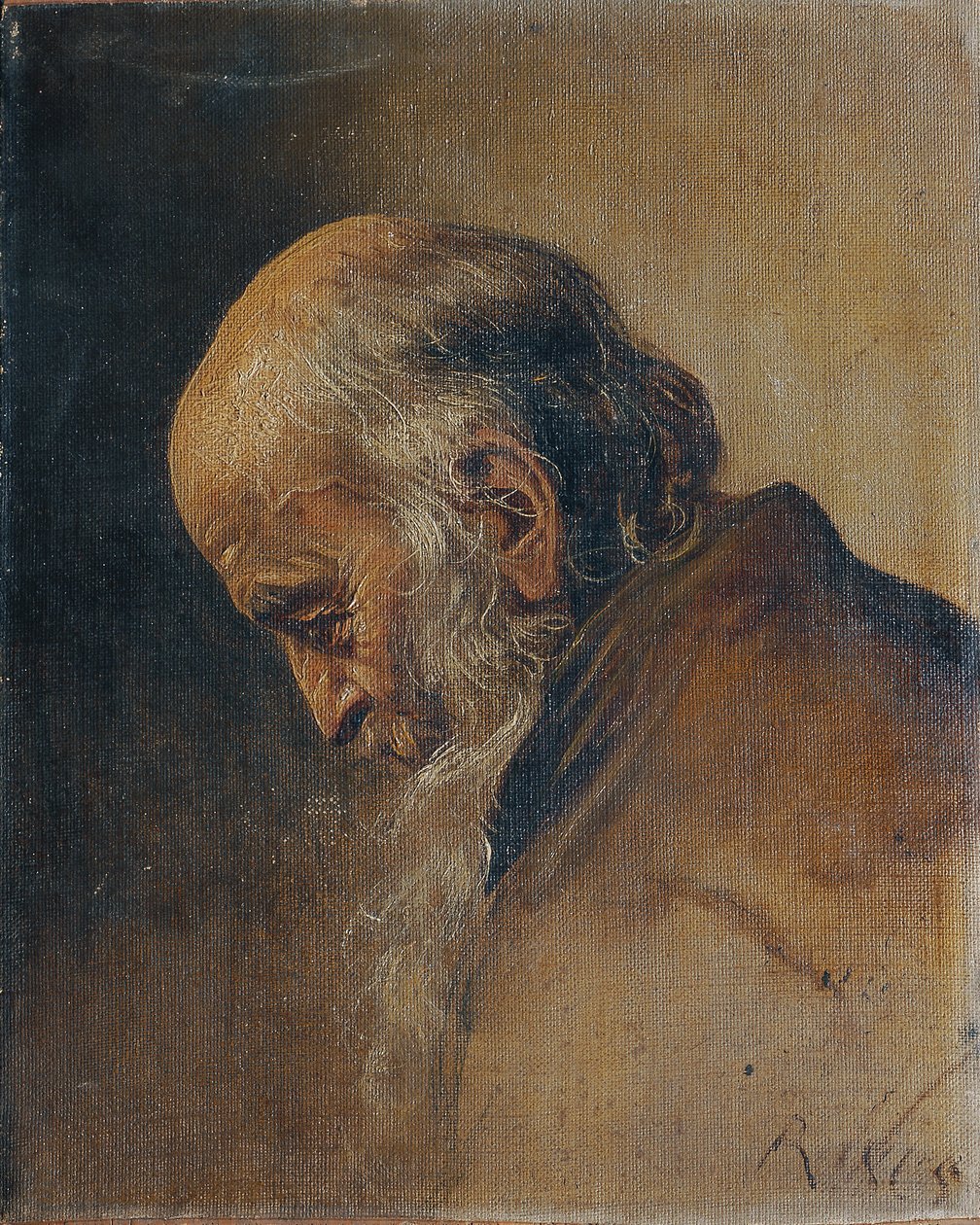 Studio di un vecchio da Carl Rahl