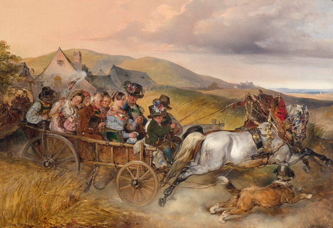 Il viaggio di nozze da Carl Schindler