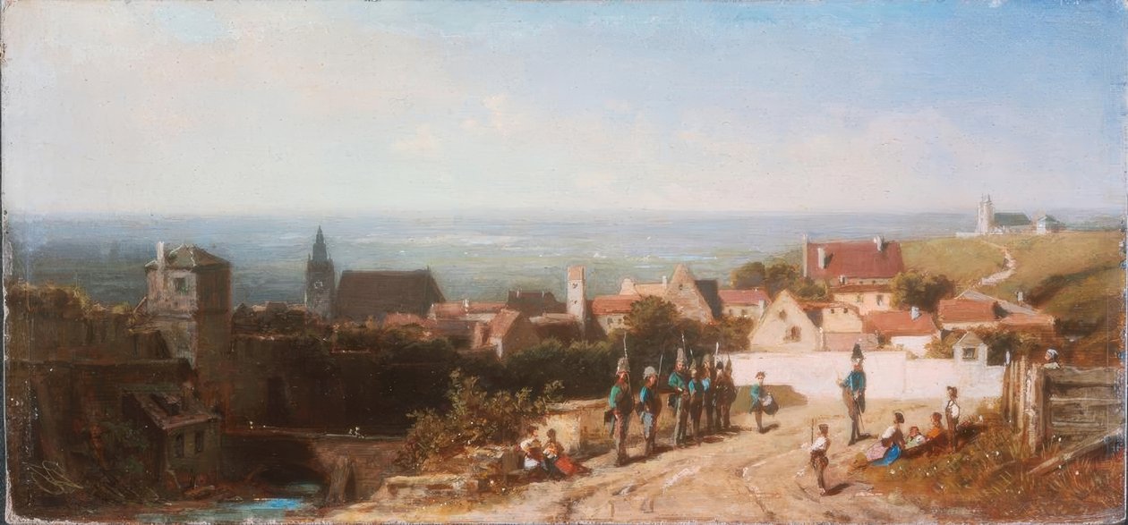 Vecchia cittadina da Carl Spitzweg