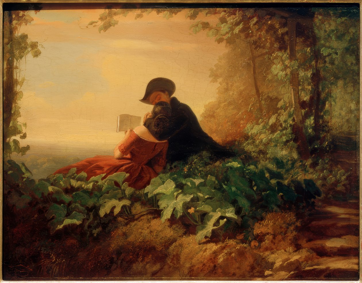 La lezione privata da Carl Spitzweg