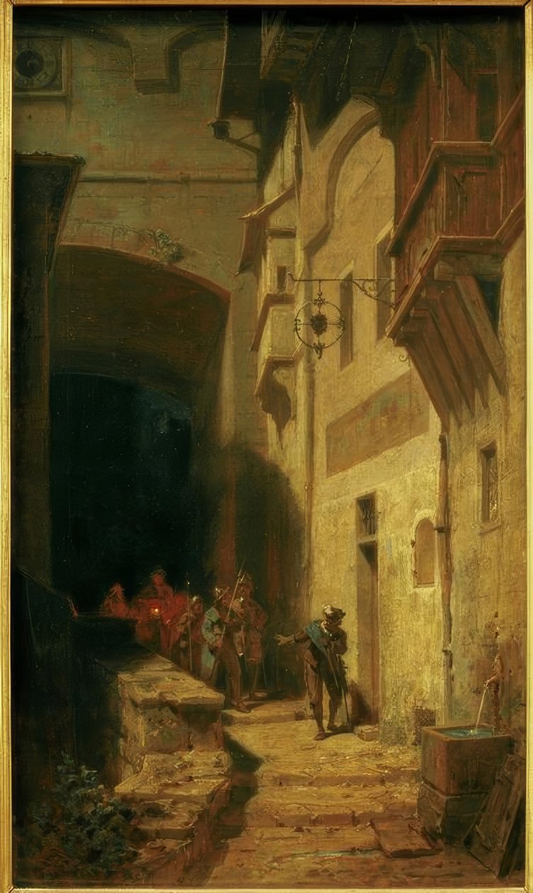 La guardia da Carl Spitzweg