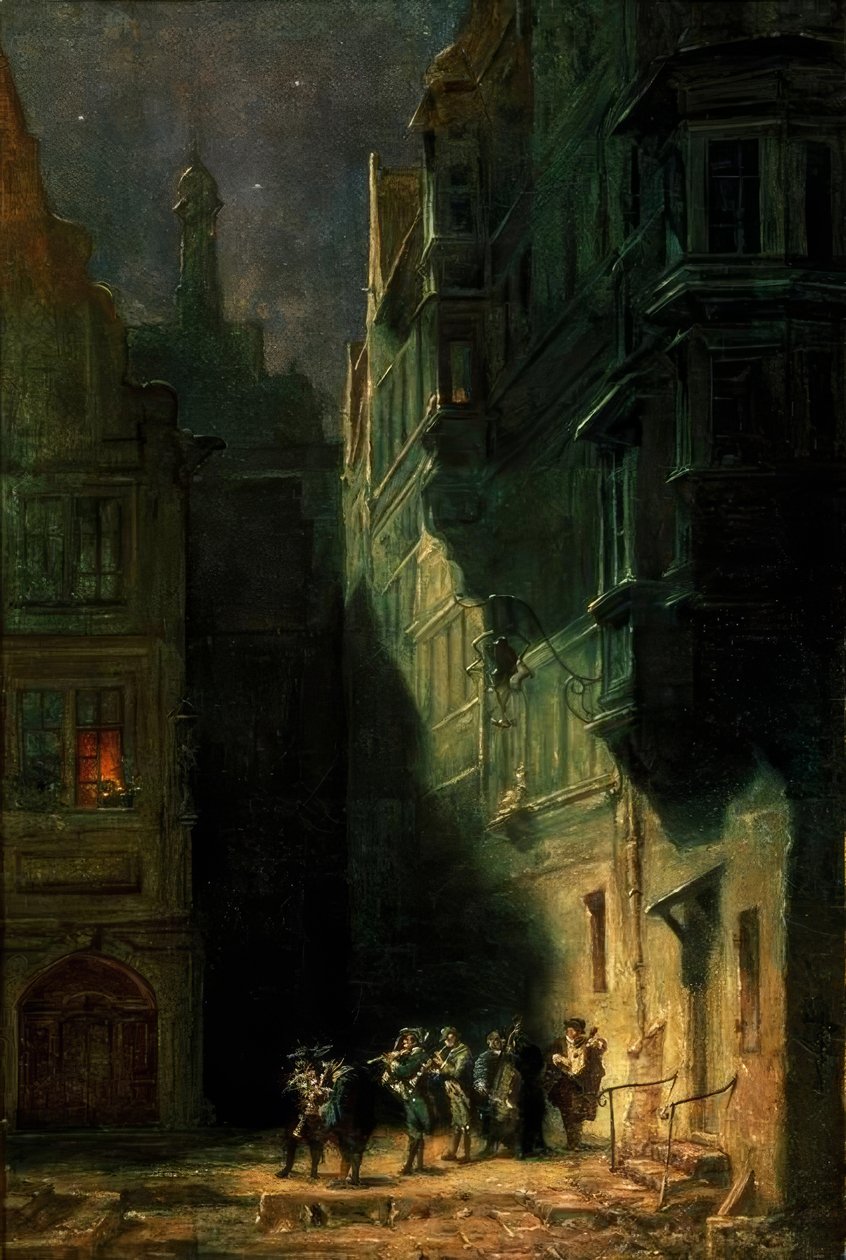 La serenata da Carl Spitzweg