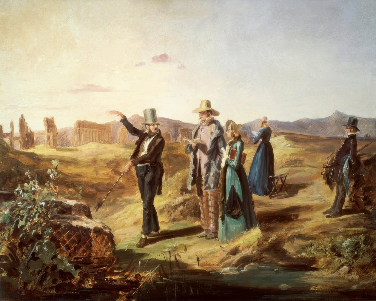 Inglesi nella campagna da Carl Spitzweg