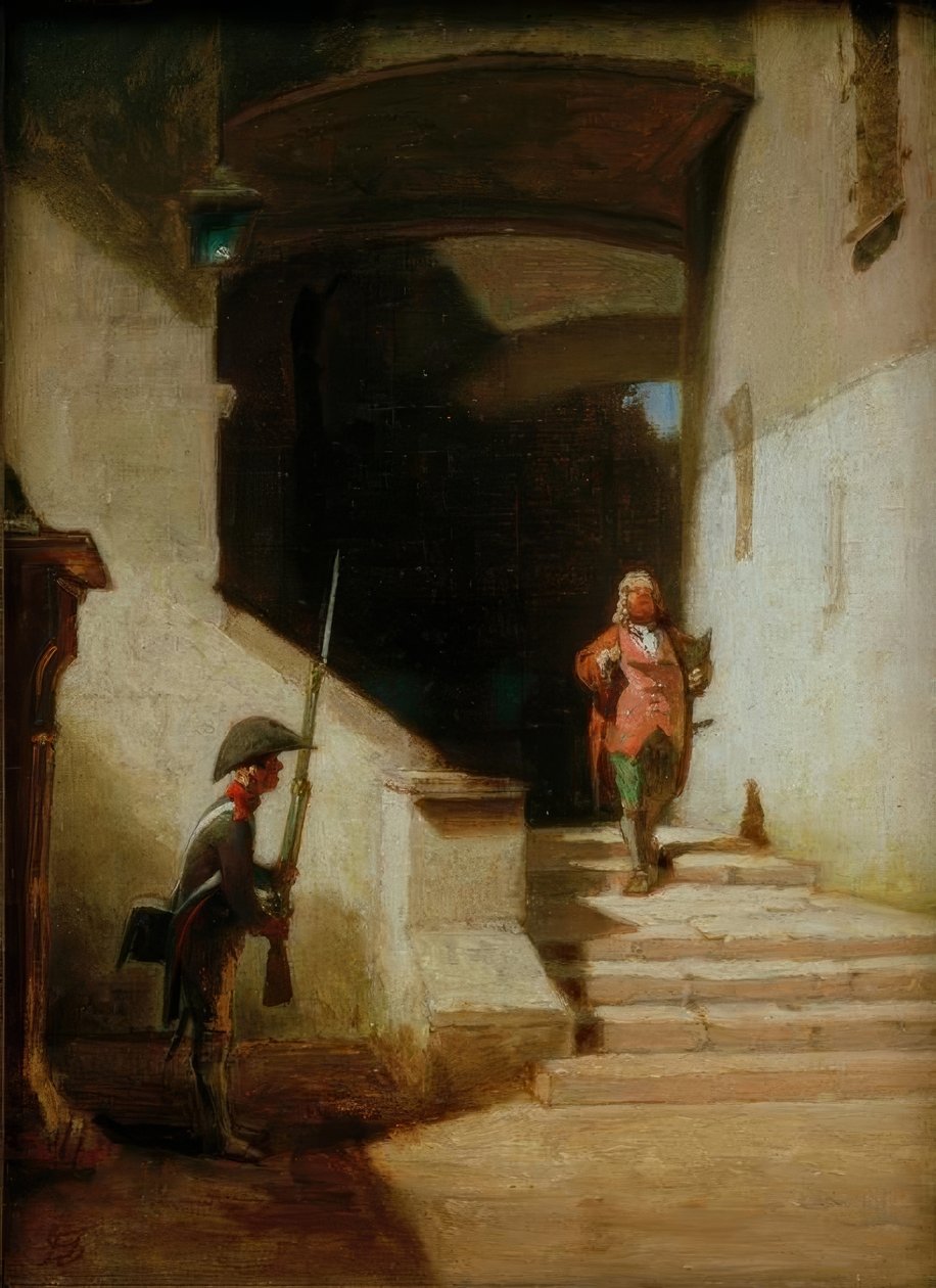 Serenissimus (Sta arrivando) da Carl Spitzweg