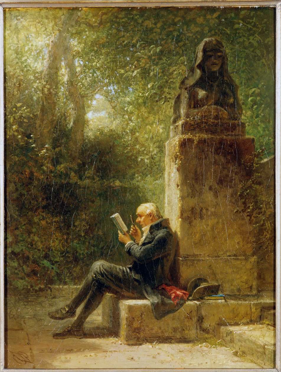 Il filosofo da Carl Spitzweg