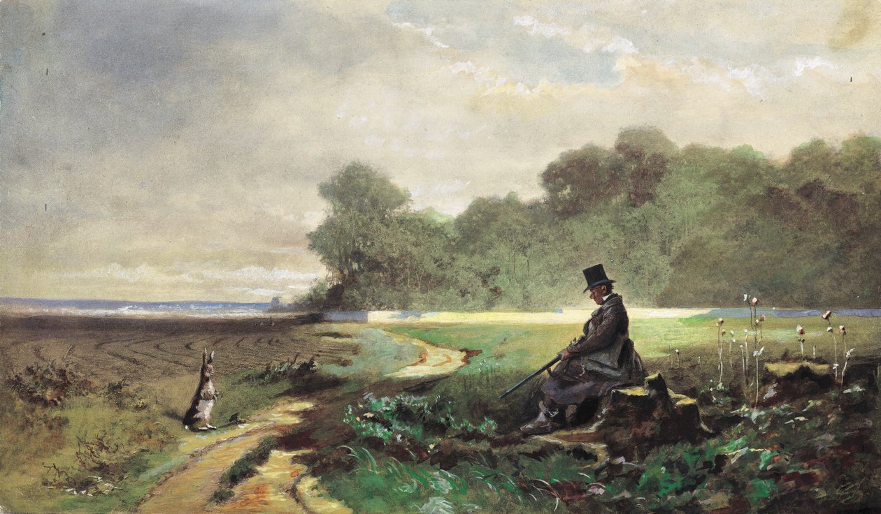 Il cacciatore della domenica da Carl Spitzweg
