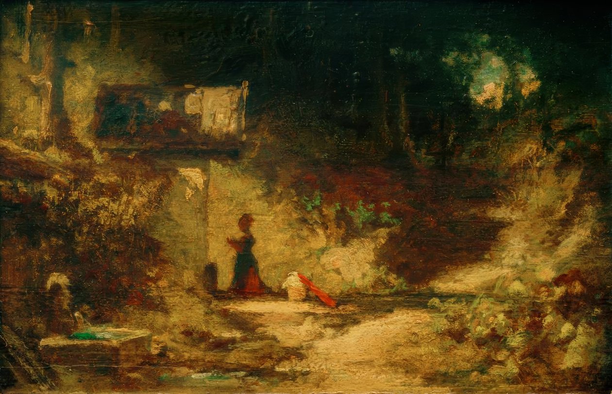 Davanti alla cappella del bosco da Carl Spitzweg