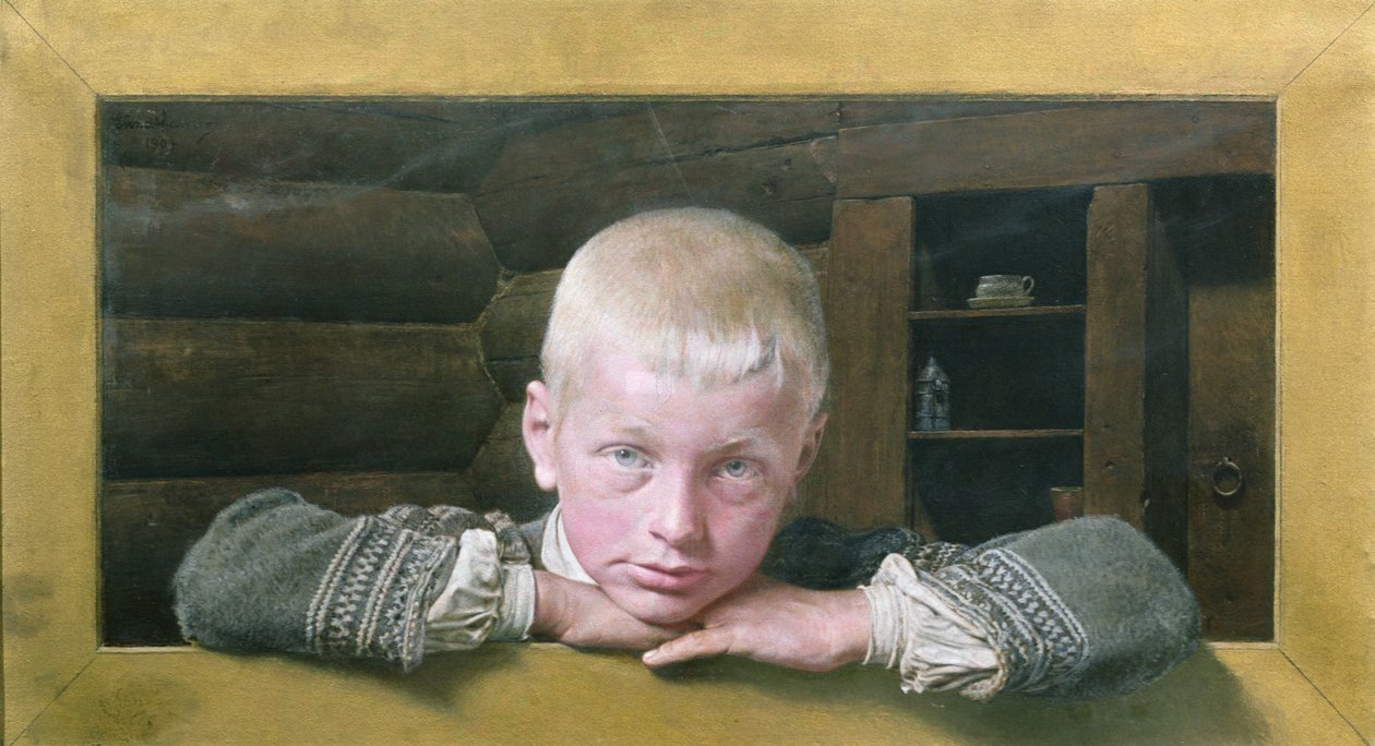 Ragazzo di Setesdal da Carl Sundt Hansen