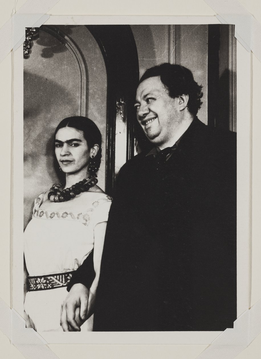 Frida Kahlo e Diego Rivera da Carl Van Vechten