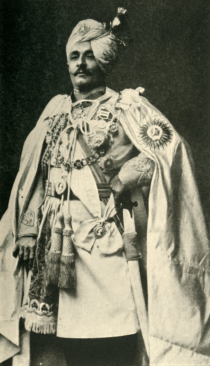 Sir Pertab Singh, fine XIX secolo, c1920 da Carl Vandyk