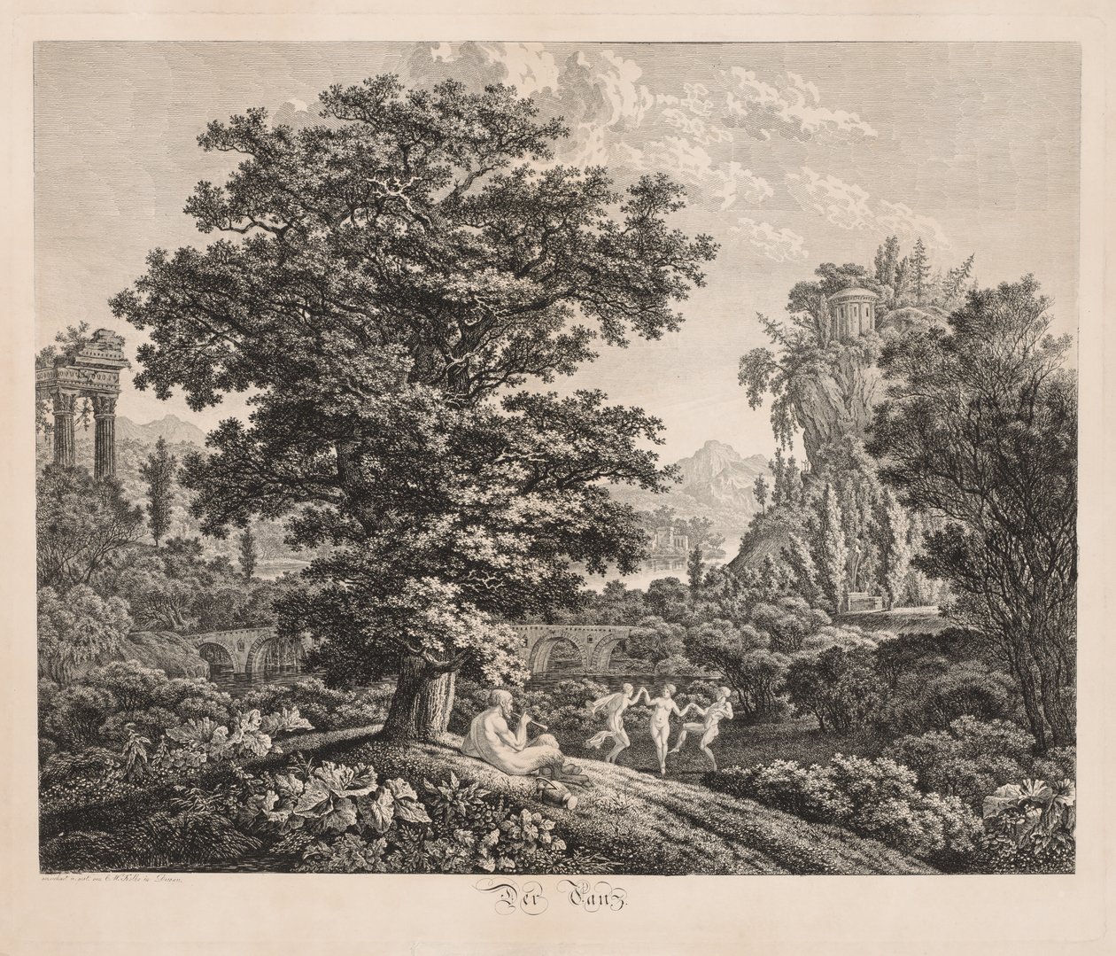 La danza da Carl Wilhelm I Kolbe