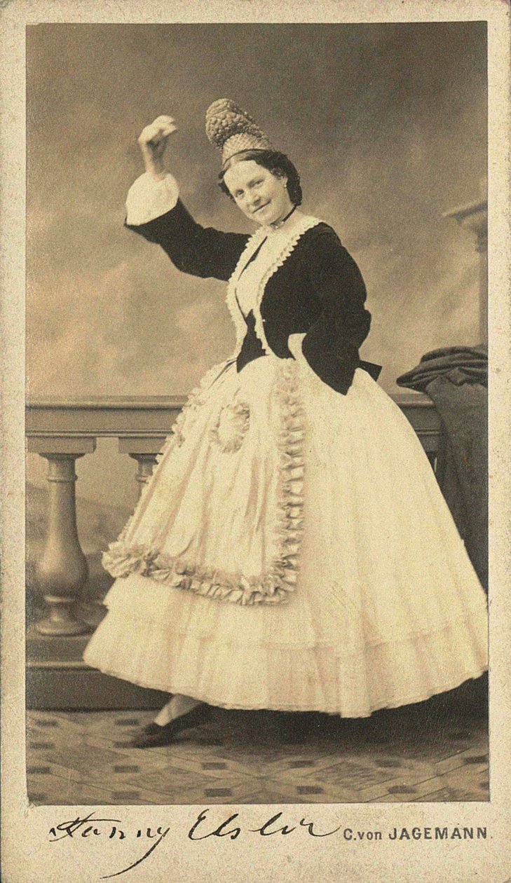 Fanny Elßler, 1870 da Carl von Jagemann