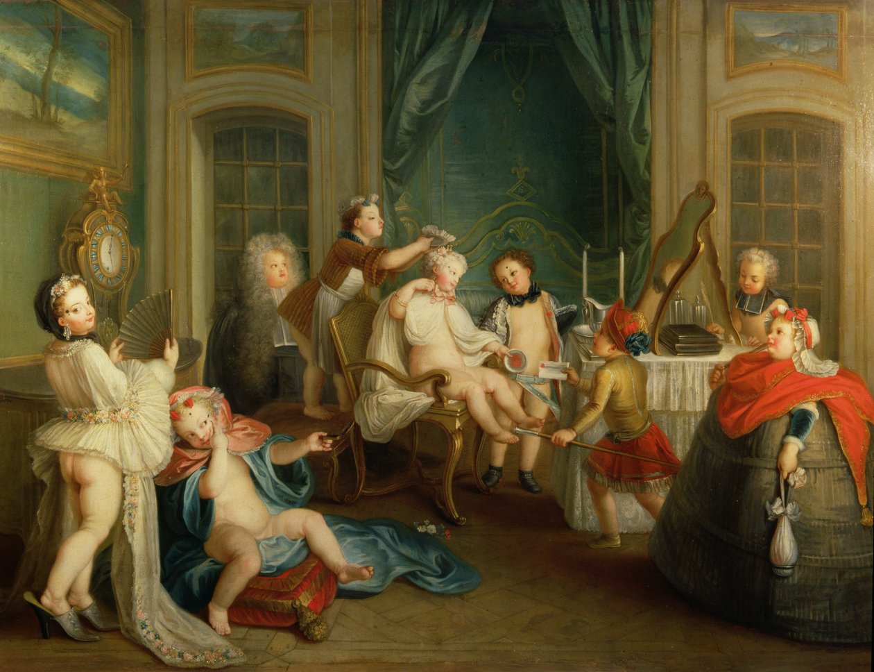 Interno di boudoir da Carle van Loo