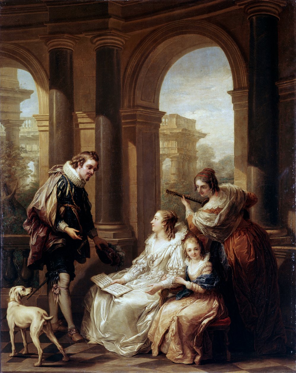 Il Concerto Spagnolo, 1754 da Carle van Loo