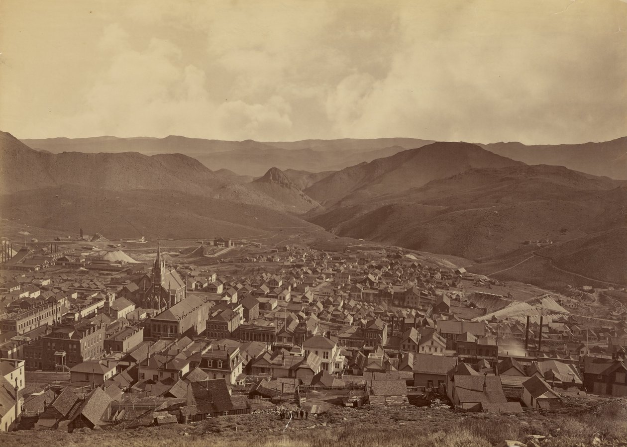Virginia City, Nevada da Carleton E. Watkins