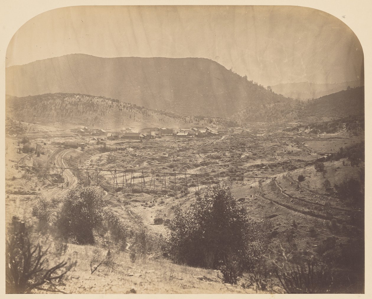 [Agua Fria Inferiore] da Carleton Watkins