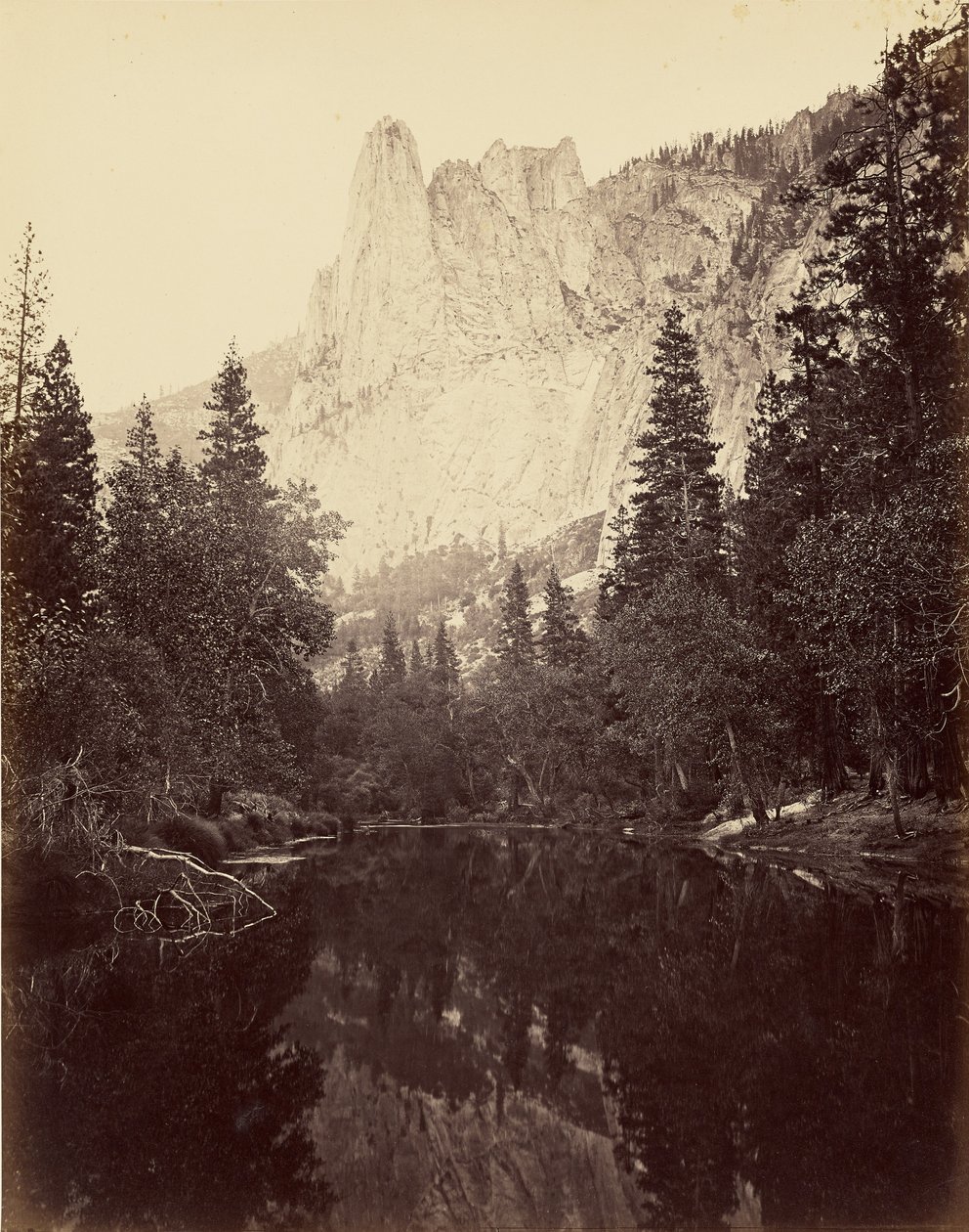 [La Sentinella, 3270 piedi]. da Carleton Watkins