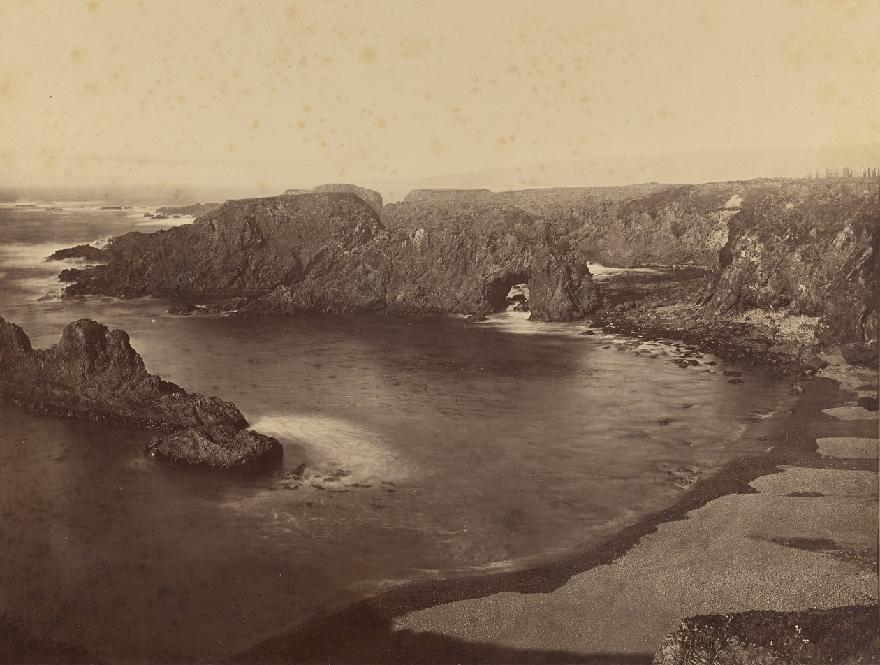 [Vista della costa del Pacifico] / [Costa di Mendocino] da Carleton Watkins
