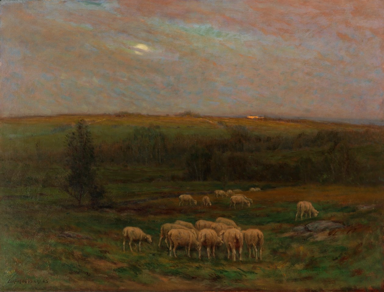 Sera dopo una pioggia, n.d. da Carleton Wiggins