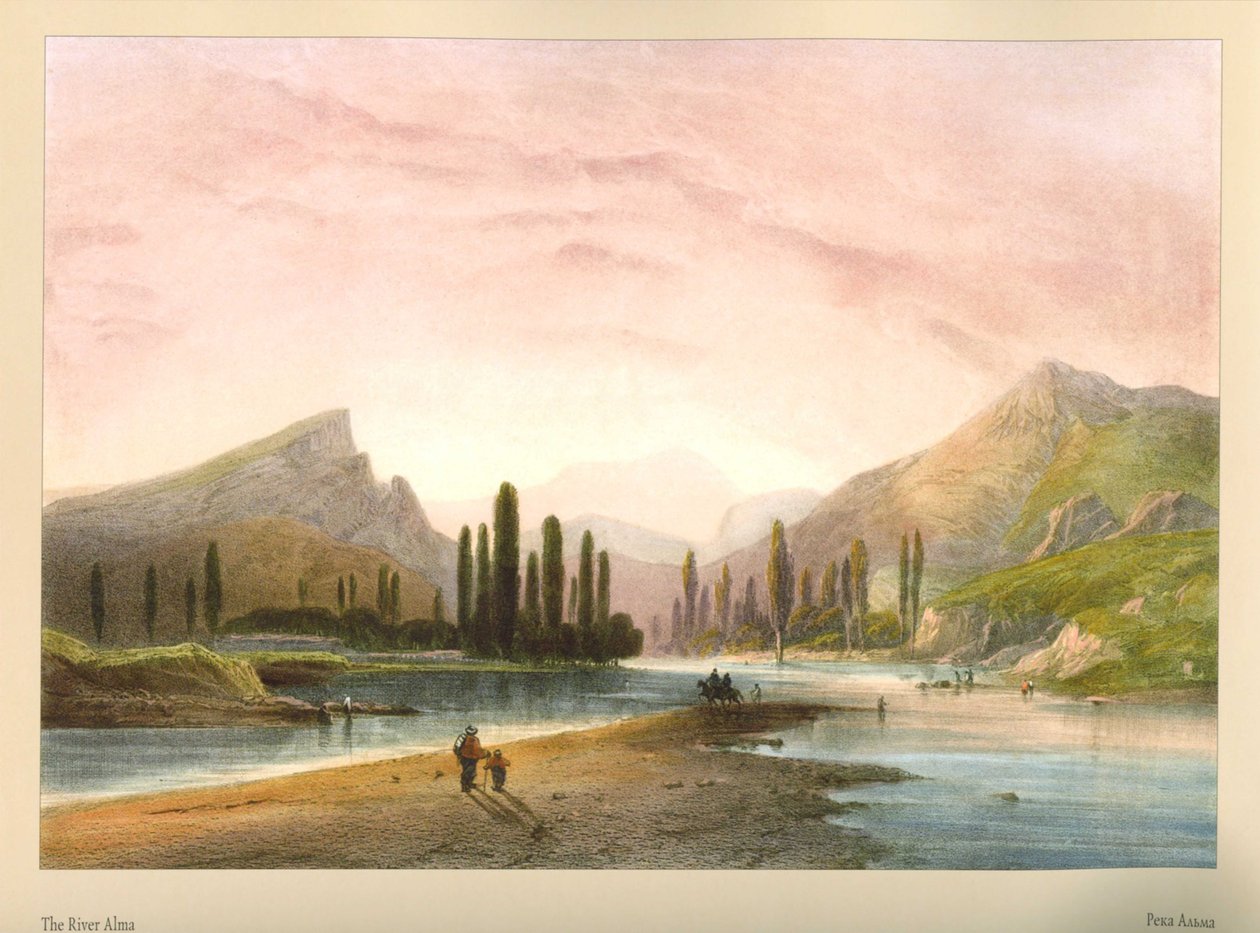 Fiume Alma da Carlo Bossoli