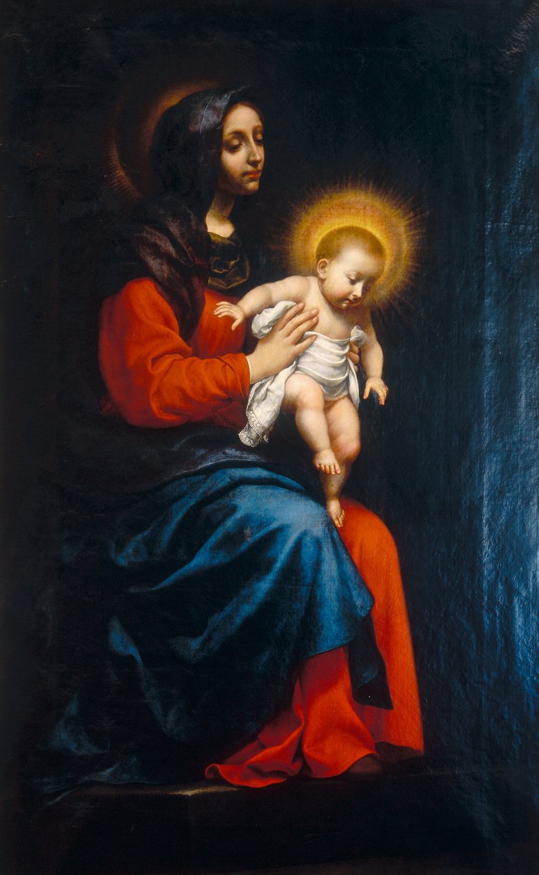 Madonna con Bambino da Carlo Dolci