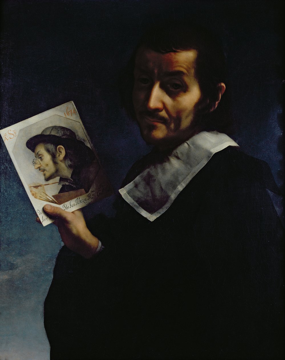 Autoritratto, 1674 da Carlo Dolci