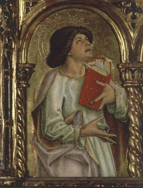Un Apostolo (dettaglio) da Carlo Crivelli