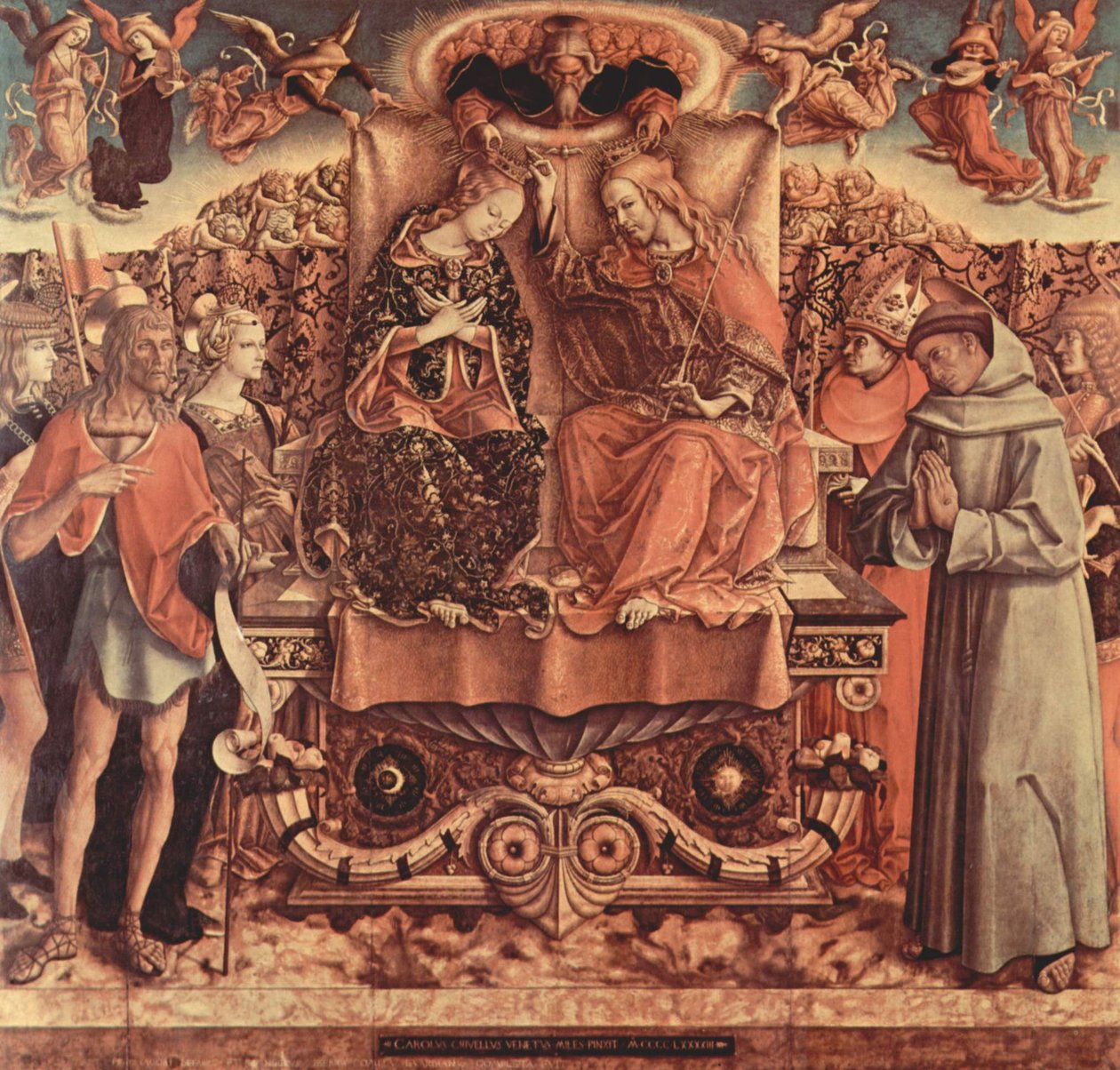 Incoronazione della Vergine da Carlo Crivelli