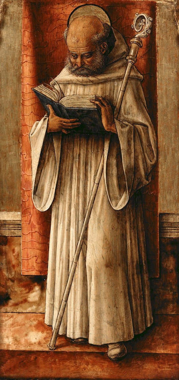 San Benedetto, c. 1490 da Carlo Crivelli