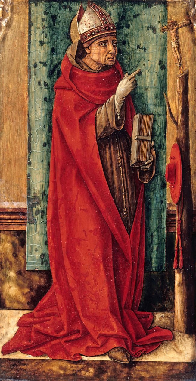 San Bonaventura, c. 1490 da Carlo Crivelli