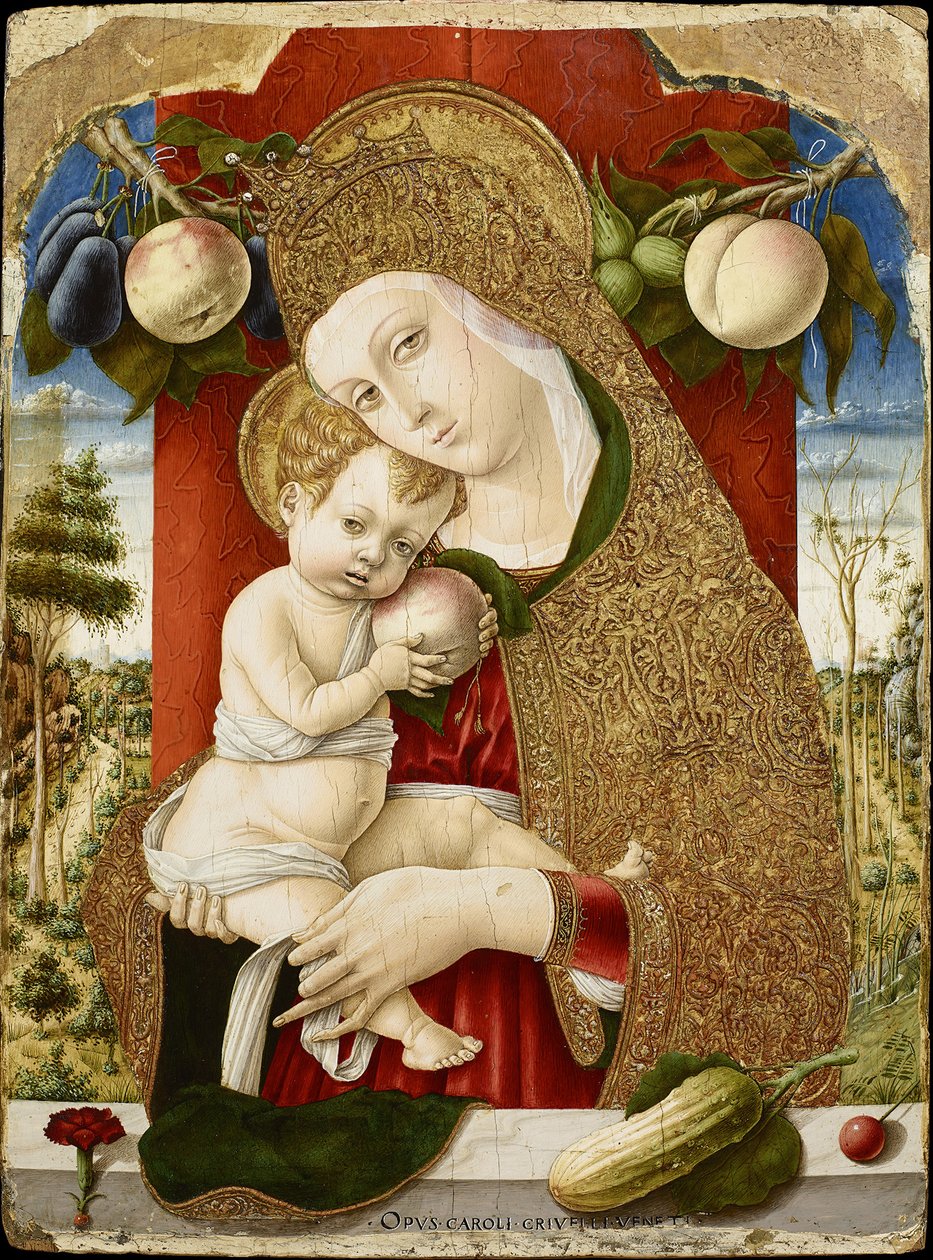 Vergine con Bambino, 1482-1483 da Carlo Crivelli