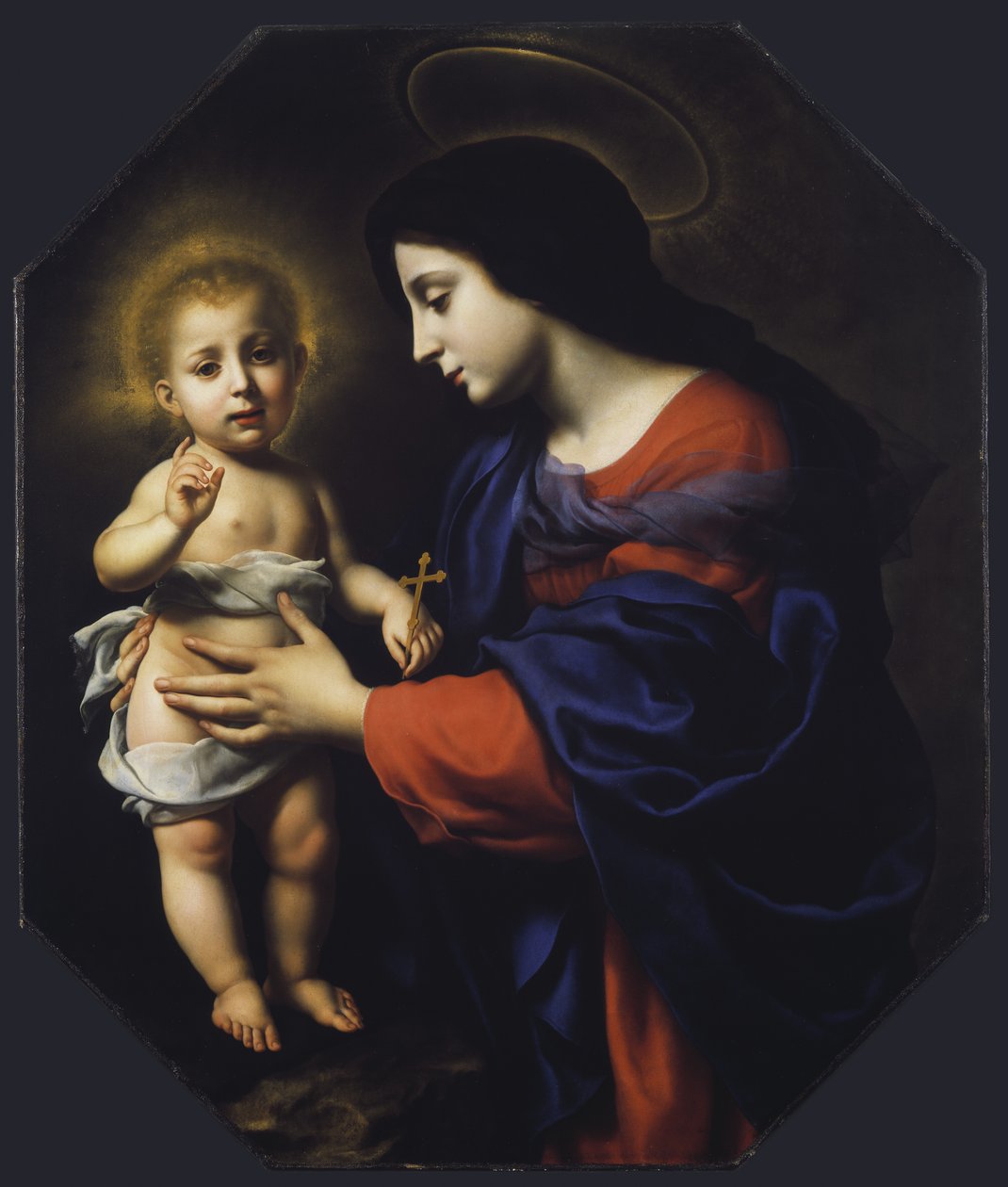 Madonna con bambino, 1651 da Carlo Dolci