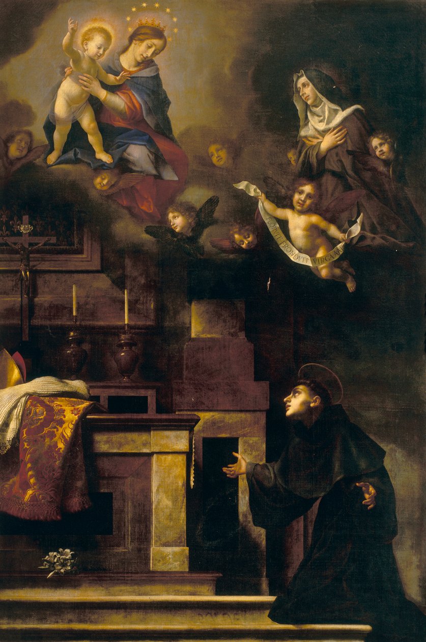 San Luigi di Tolosa e la Vergine da Carlo Dolci