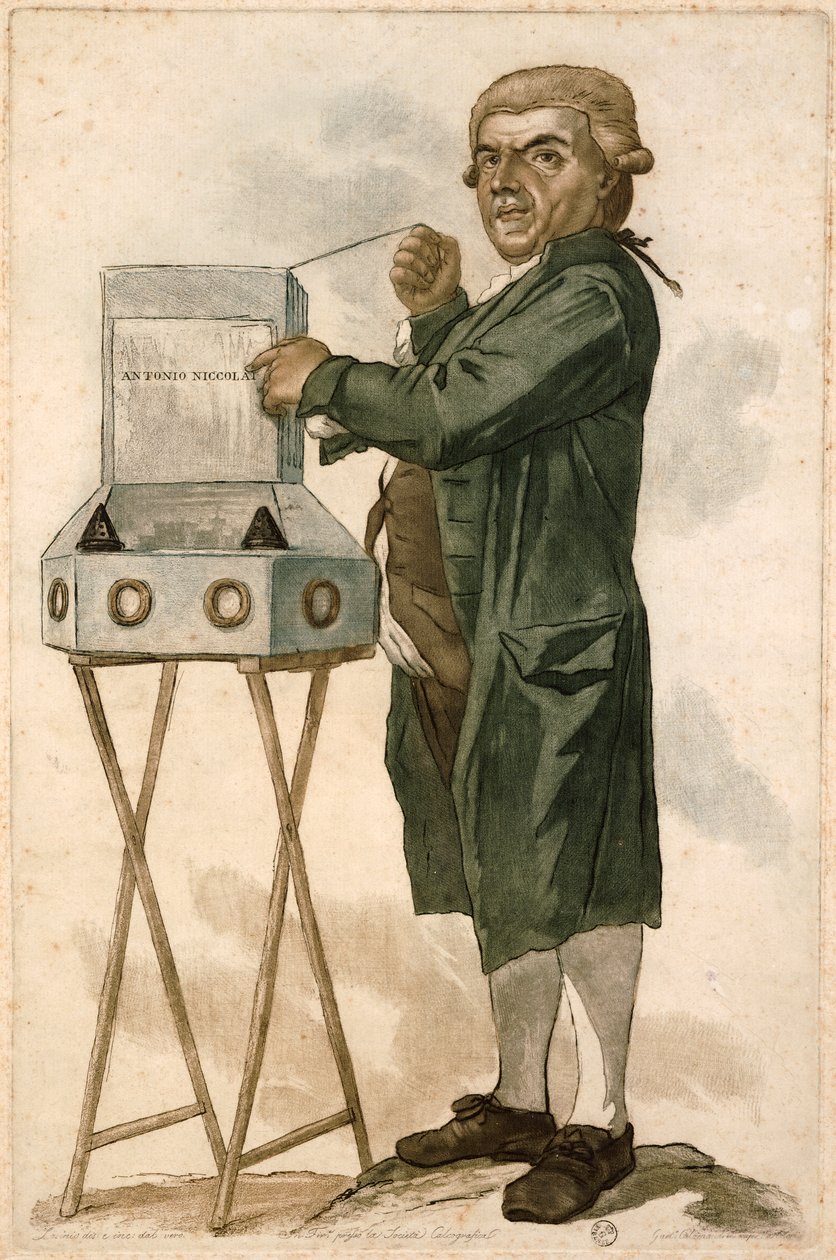 Antonio Niccolai, di Carlo Lasinio, incisione da Carlo Lasinio