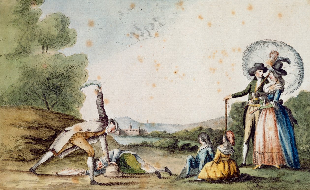Gioco del saccomazzone da Carlo Lasinio