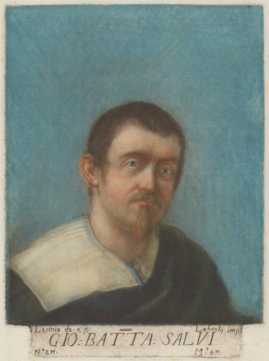 Giovanni Battista Salvi Il Sassoferrato da Carlo Lasinio