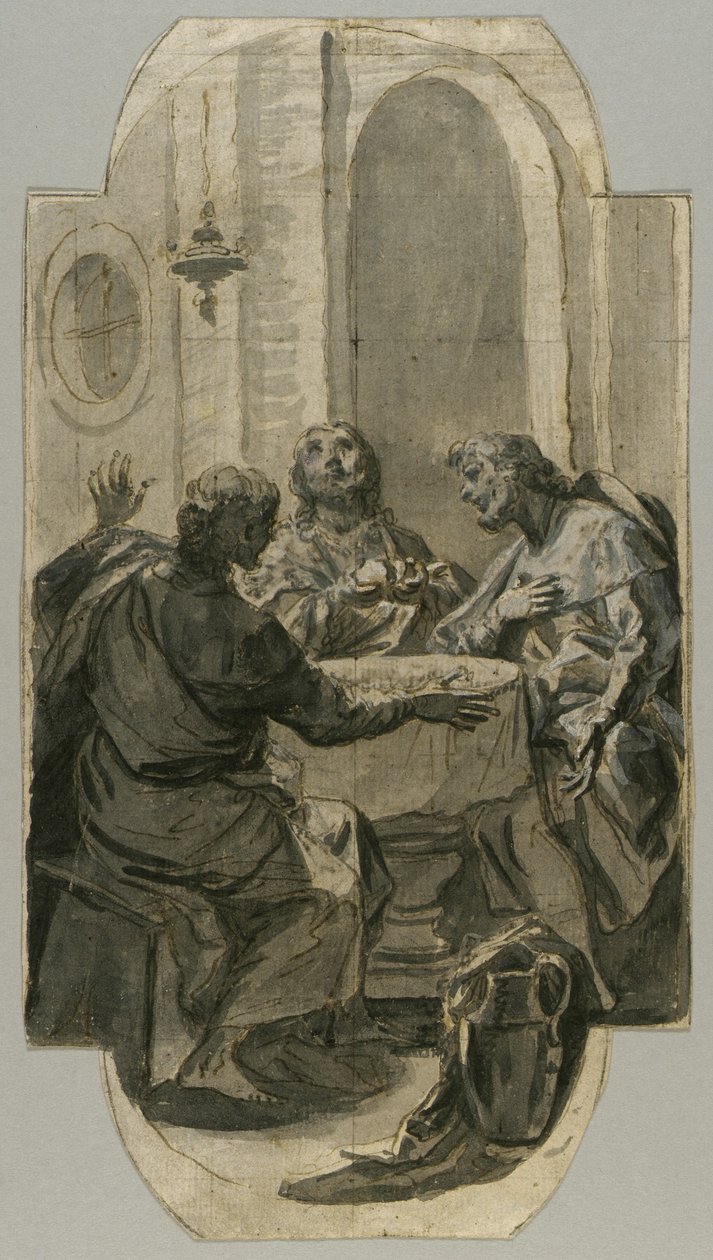 Cena di Emmaus da Carlo Maratti