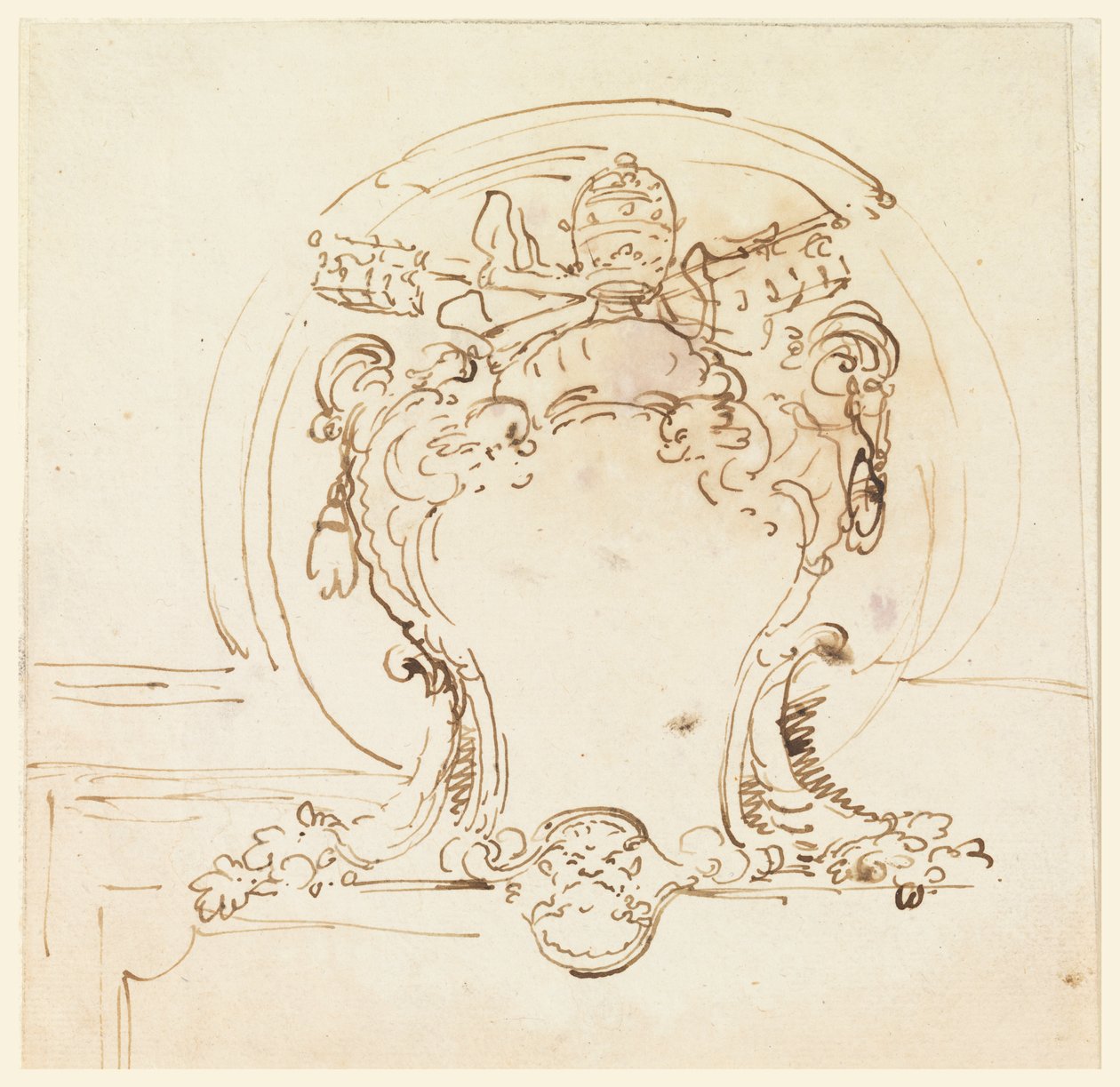 Stemma papale da Carlo Marchionni