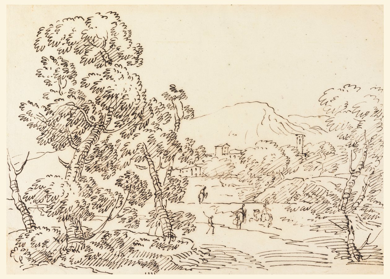 Paesaggio boscoso da Carlo Marchionni