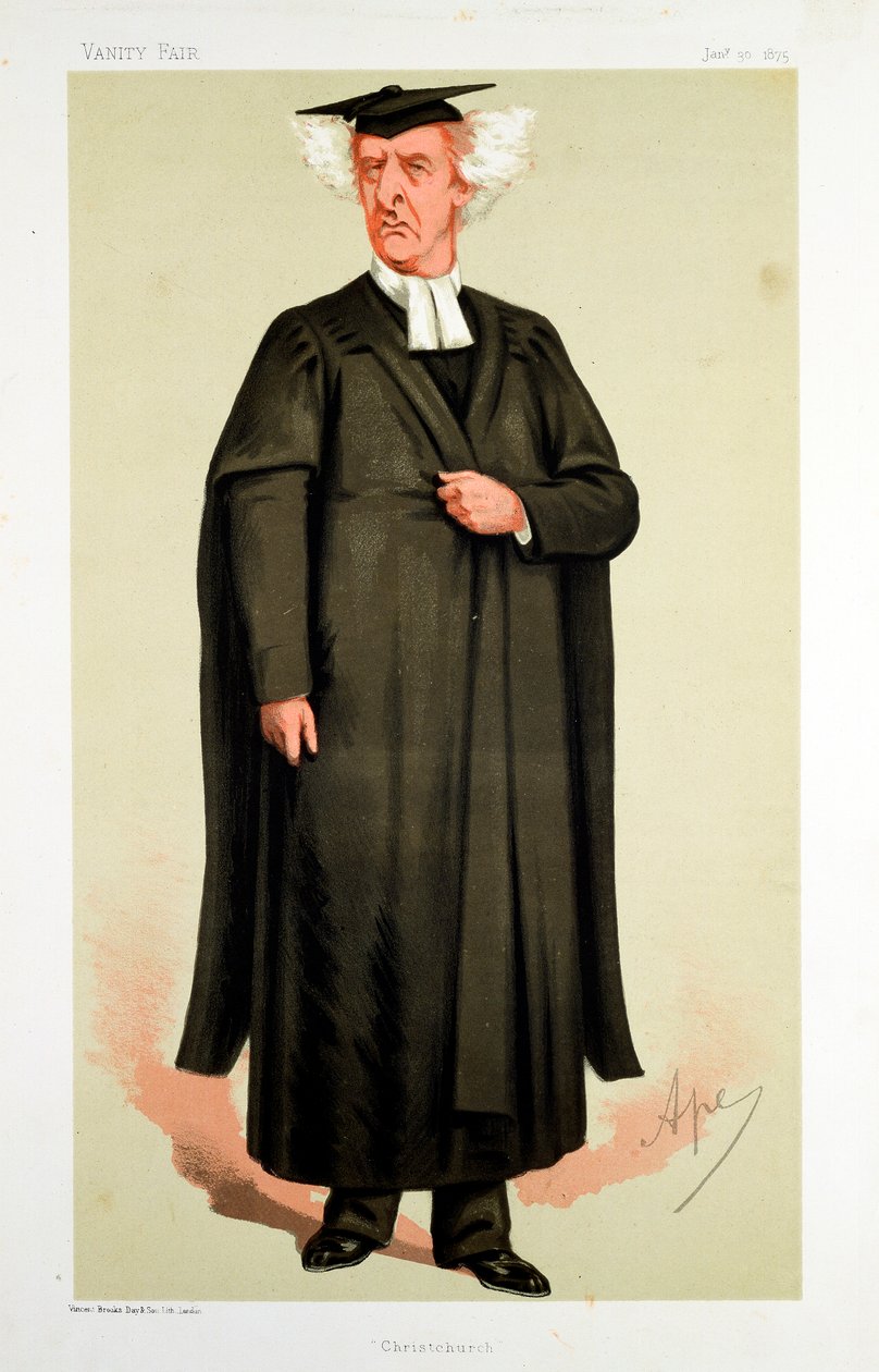 Henry George Liddell, studioso britannico, 1875 da Carlo Pellegrini