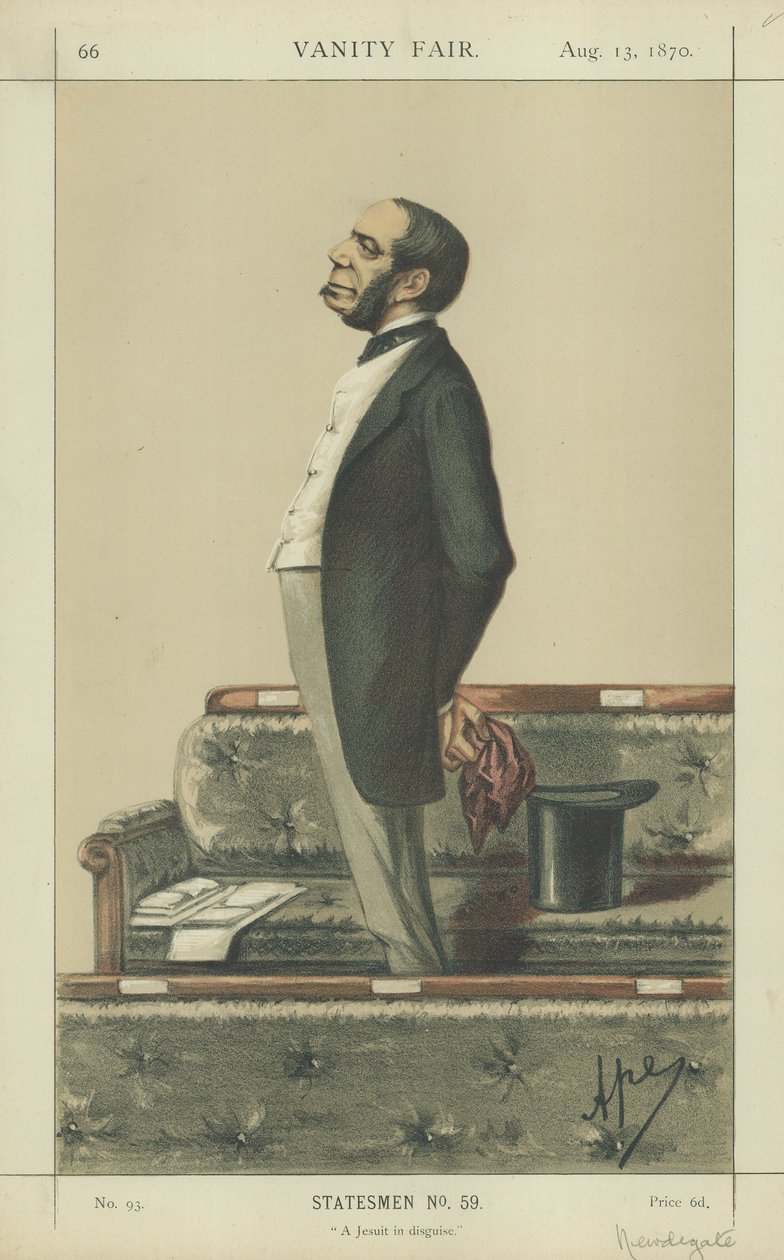 Mr Charles Newdigate Newdegate da Carlo Pellegrini