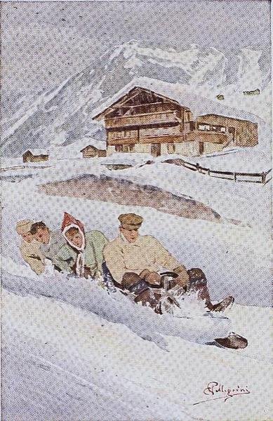 Il toboggan a quattro da Carlo Pellegrini