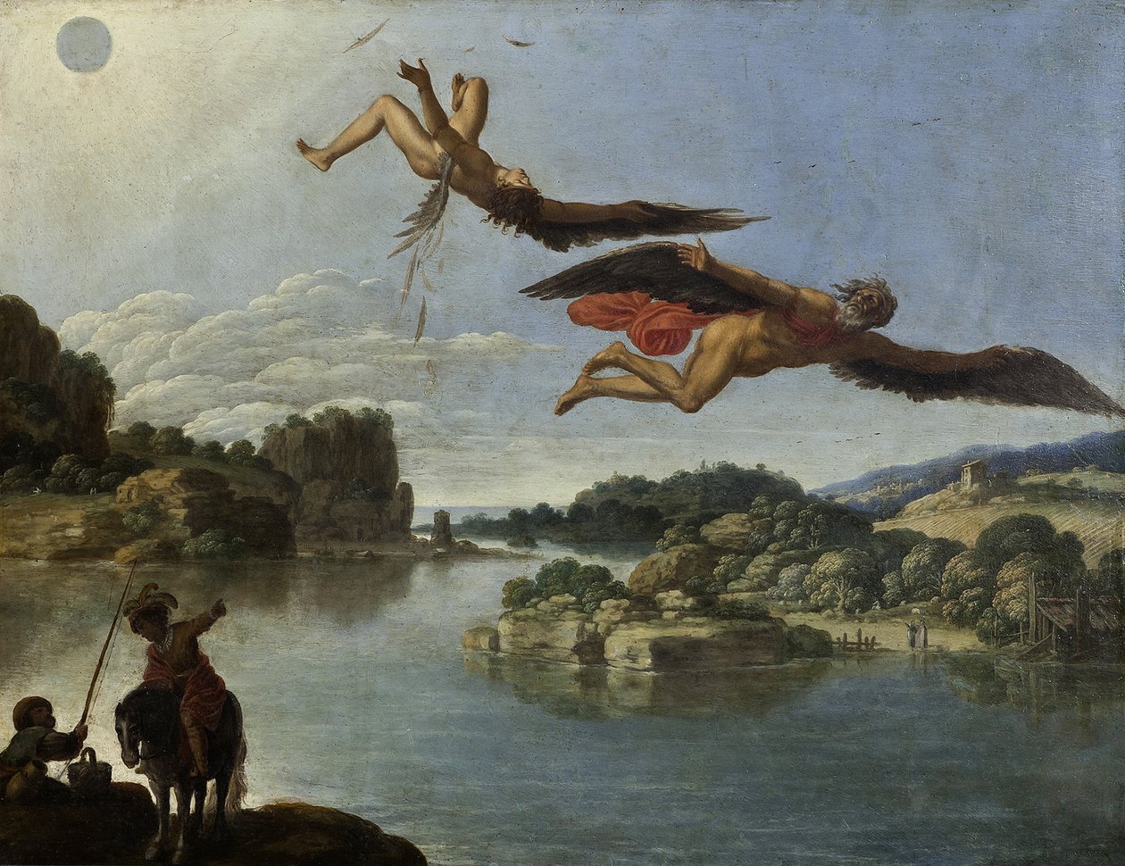 La caduta di Icaro da Carlo Saraceni