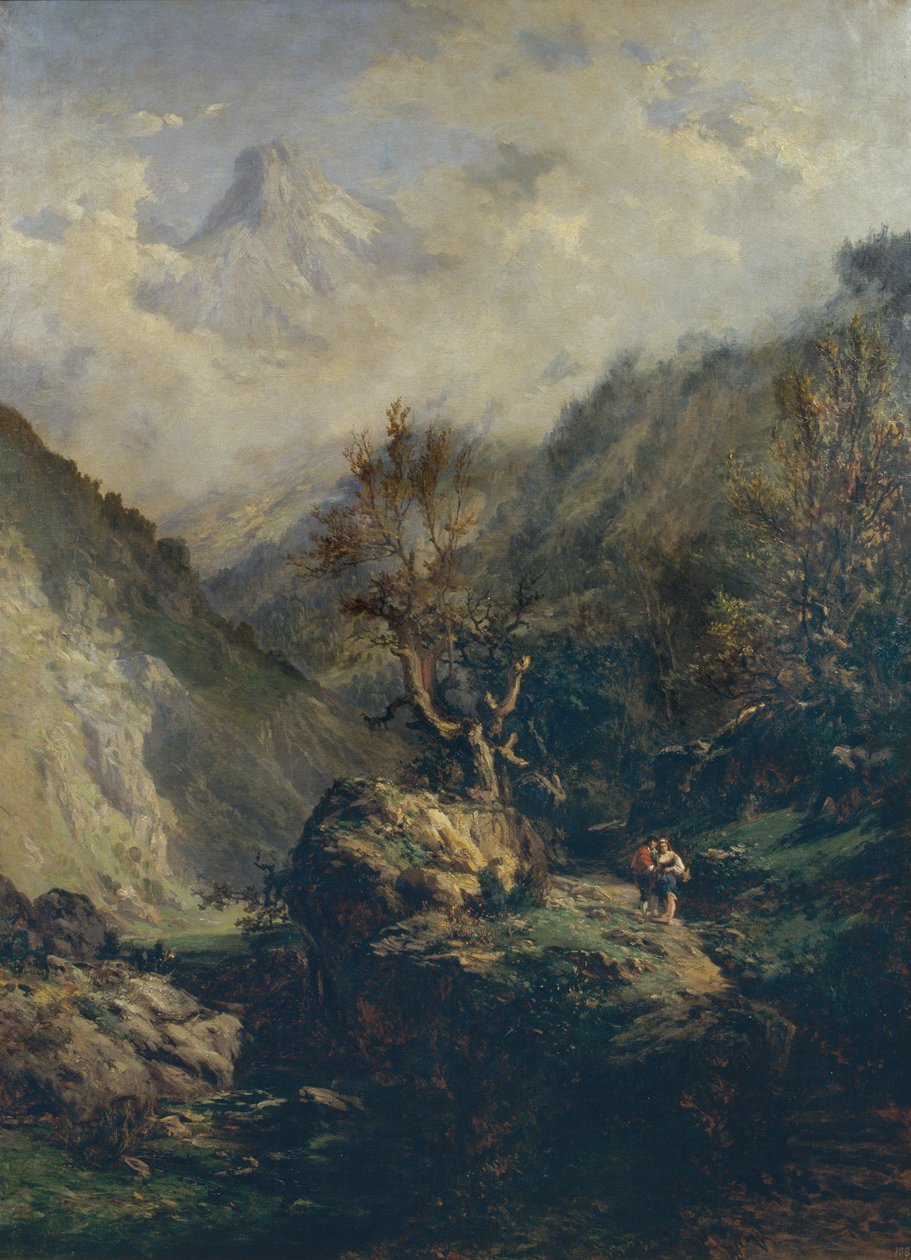 Montagne nelle Asturie da Carlos de Haes