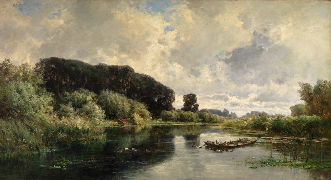 Dintorni di Vriesland (Olanda) da Carlos de Haes