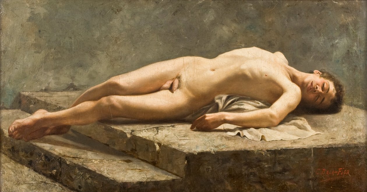 Nudo reclinato da Carlos Baca Flor