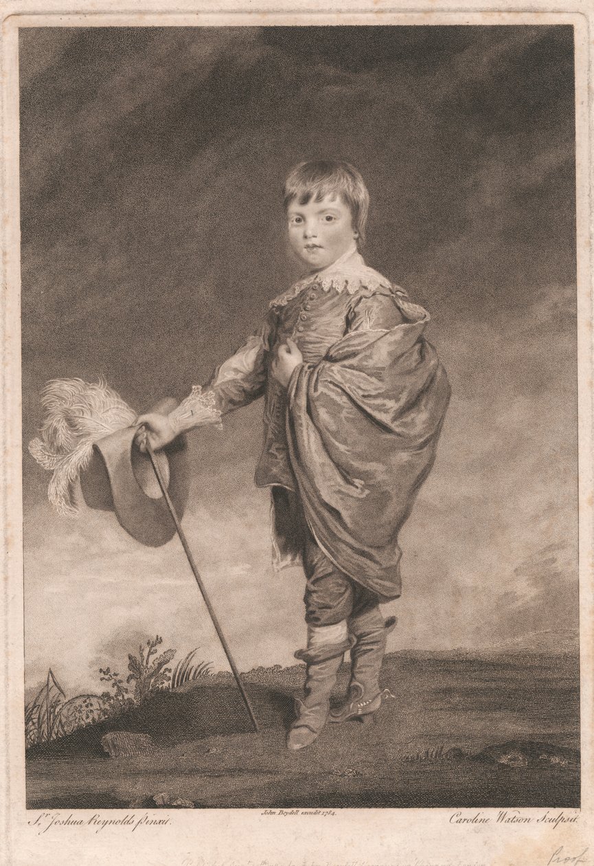 Principe William Frederick di Gloucester da Caroline Watson