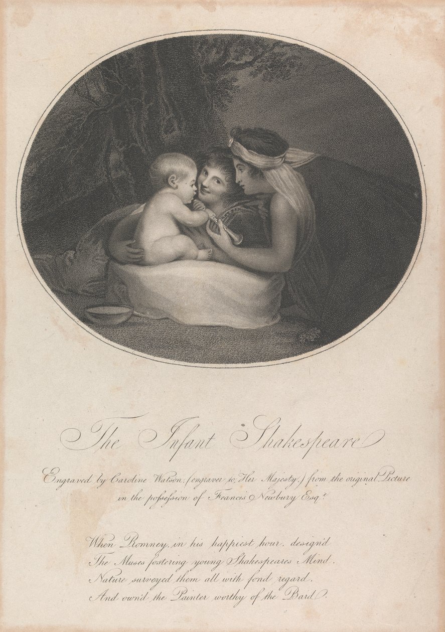 Il giovane Shakespeare da Caroline Watson